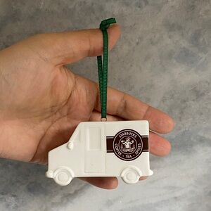 Starbucks Holiday 2016 delivery truck van ornament collectible